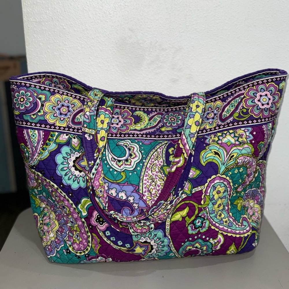 Vera Bradley Multicolor Paisley Tote